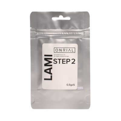 Zusammensetzung zum laminieren von wimpern schritt  2 creme, 5 stück. - onrial.de