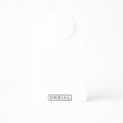 Wimpernhalter aus Acryl mit einem Kreis 8*13 - onrial.de