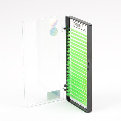 WIMPERN Neon Green MIX BIEGUNG: C DICKEN: 0,07 - onrial.de