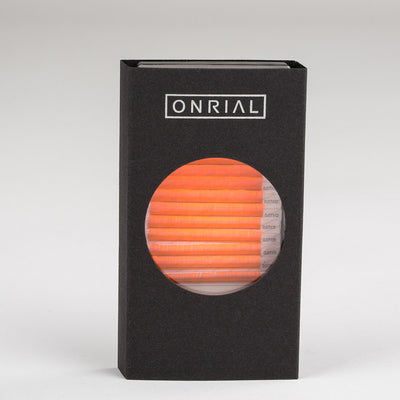 WIMPERN Neon Red MIX BIEGUNG: C DICKEN: 0,07 - onrial.de